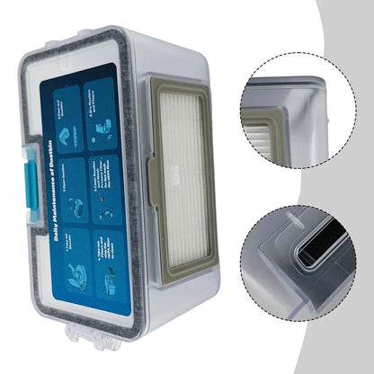Dust Box for Busy Households (Anti-clogging Suction Channel)