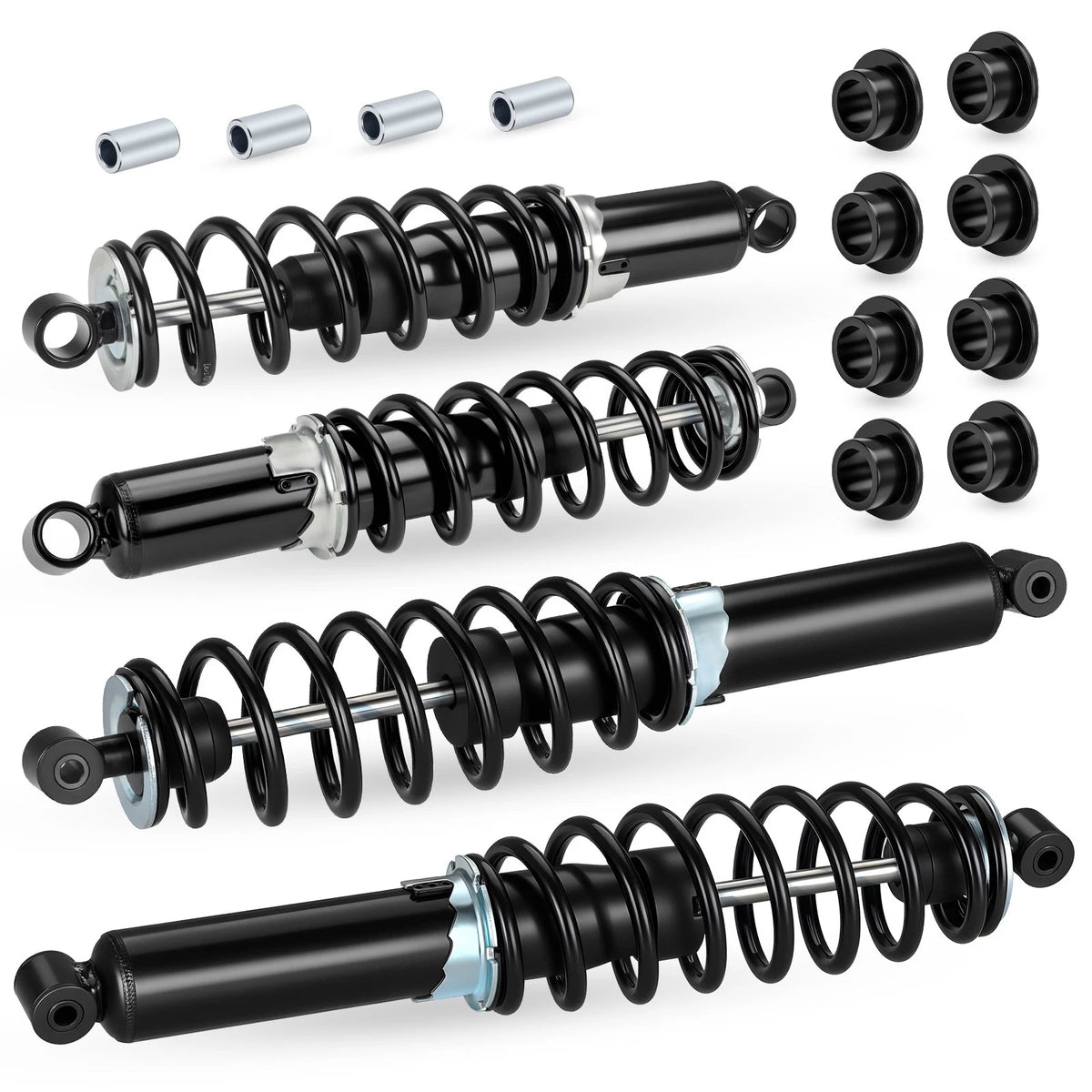 Set of 4 Coil-over Shocks for Polaris Scrambler 850 (2013–2025) 7043463, 7043874, 7043464
