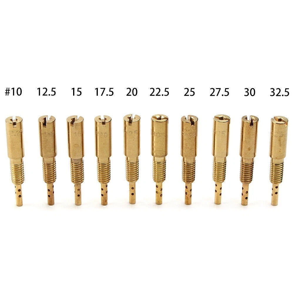 10 Pcs Carburetor Pilot Jet for MIKUNI VM/TM/TMX AX100