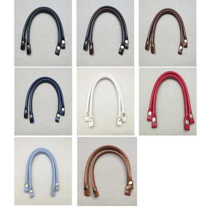 1 Pair PU Leather Handbag Handle for Women Shoulder Bag Strap