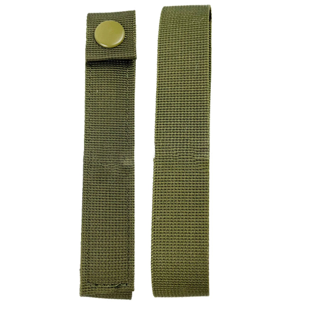 16Pcs 6" MOD MOLLE PALS Modular Web Gear Replacement Tie Straps Green
