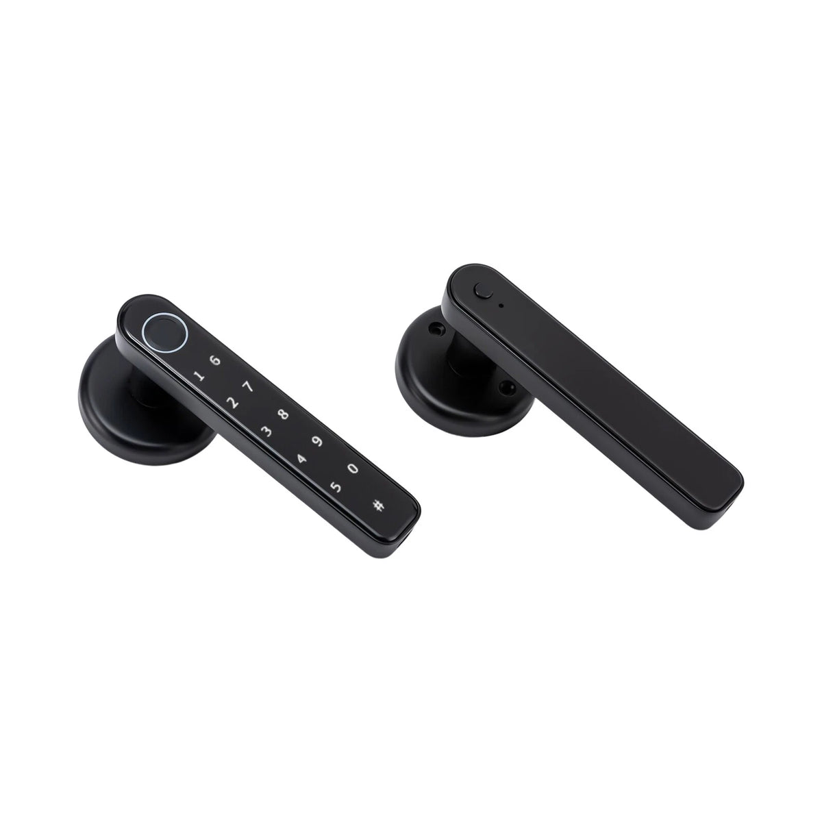Fingerprint Smart Door Lock Handle Set for Front Door