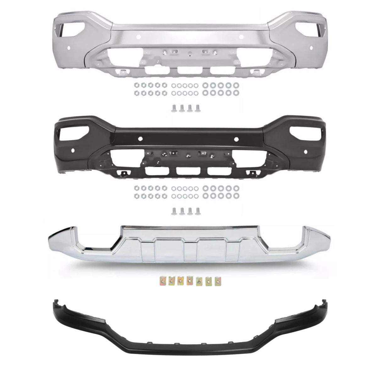 Front Bumper Skid Plate for GMC Sierra 1500 (2016–2019) CON-A000000295