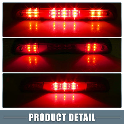 High Mount Stop Light F4TZ-13A613-A for Ford F150 (1997–2003) Chrome Red Lens