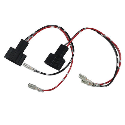 2X 2-Pin Car Speaker Wire Harness Adapter Connector for Audi