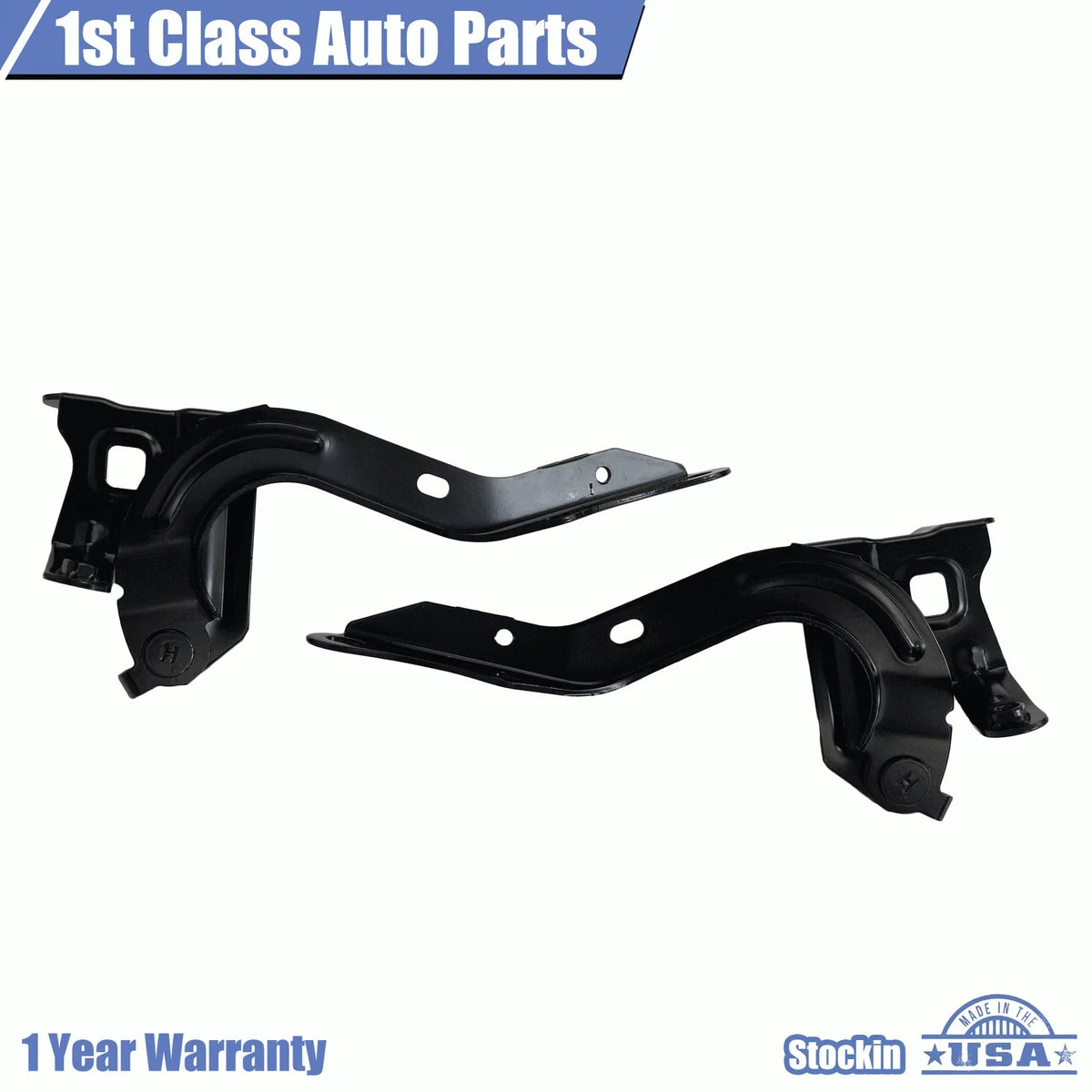 Hood Hinges Set of 2 for Toyota Corolla (2019–2021)