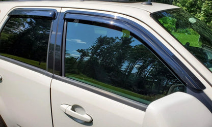 AVS Smoke Tape-On Rain Guards for Ford Escape (2001–2012) 94059