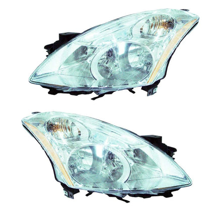Headlight Assembly Set of 2 for Nissan Altima (2010–2012) MLX-PAIR-SHE1614-150-1-CL360A50, NI2502190