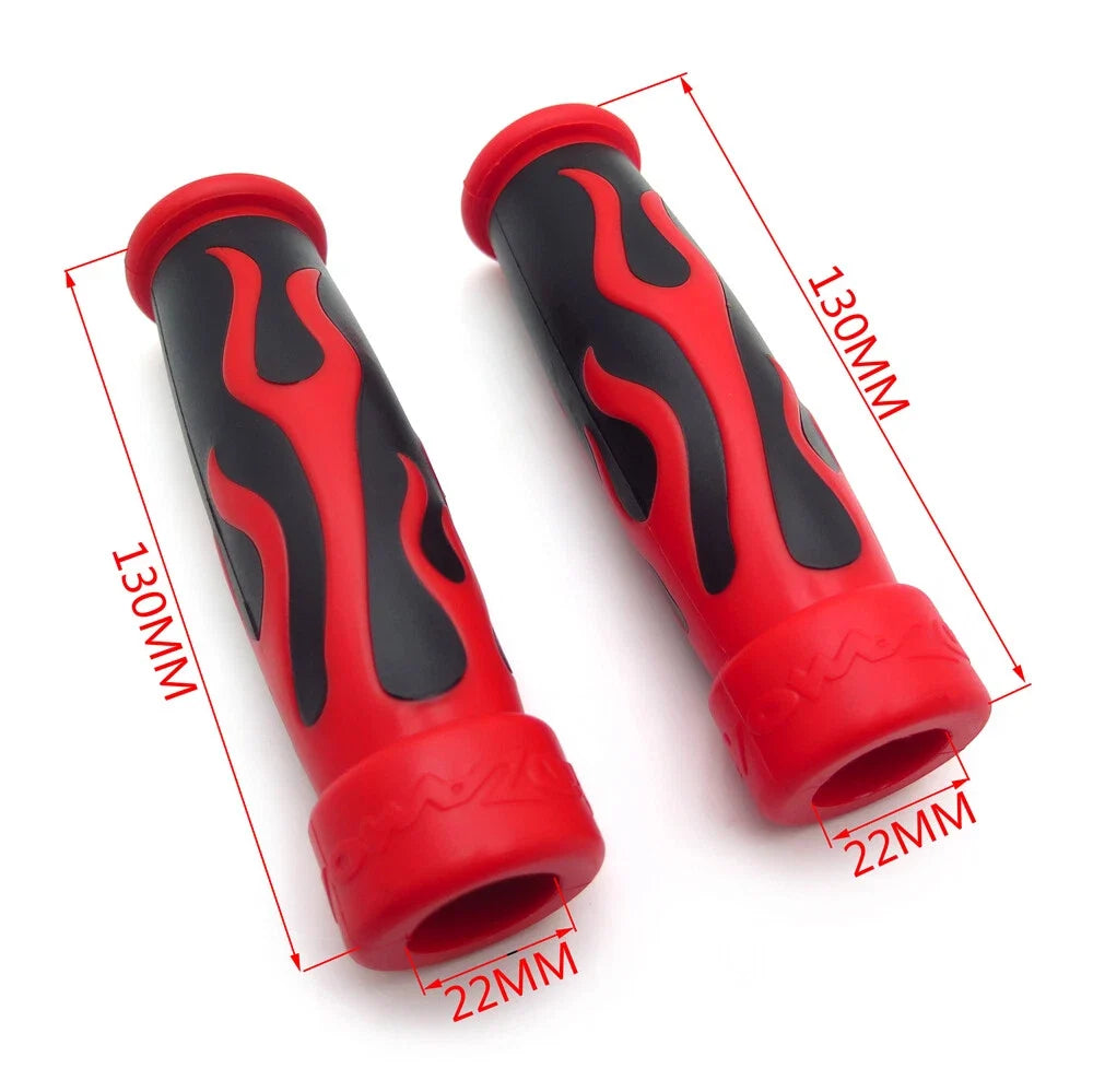 7/8" Red Fire Hand Grips for Honda CBR 600 F3 F4i (1995–2006)