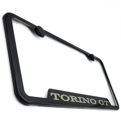 License Plate Frame Notched Stainless Replacement for Ford Torino GT (1968–1970)