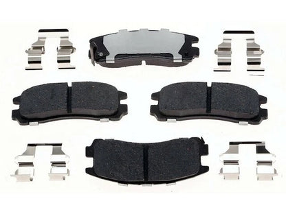 Brake Pad Set Rear for Mitsubishi Sigma (1989–1990) 62582HNDB