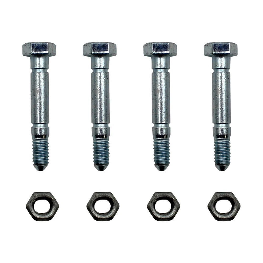 Set of 4 Shear Pins & Bolts for Ariens 51001500 Snowthrower (No Years)