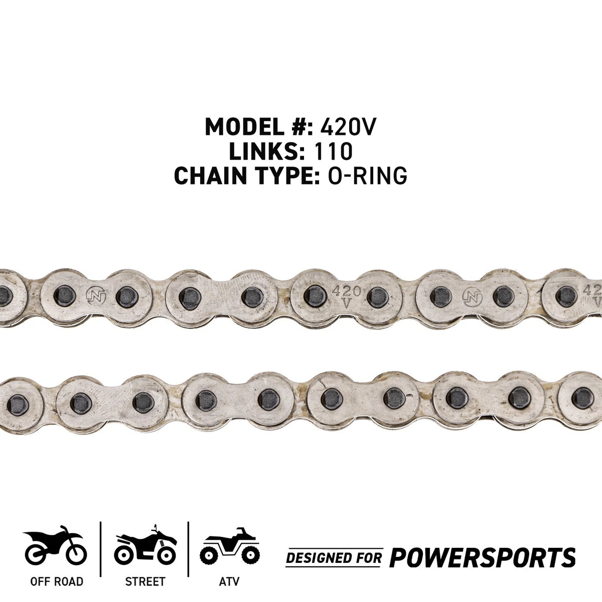 Sprocket Chain Set for Kawasaki KX65 (MK1004440, 40530-GN1-A22, 40530-GN1-A82, 92057-1504)