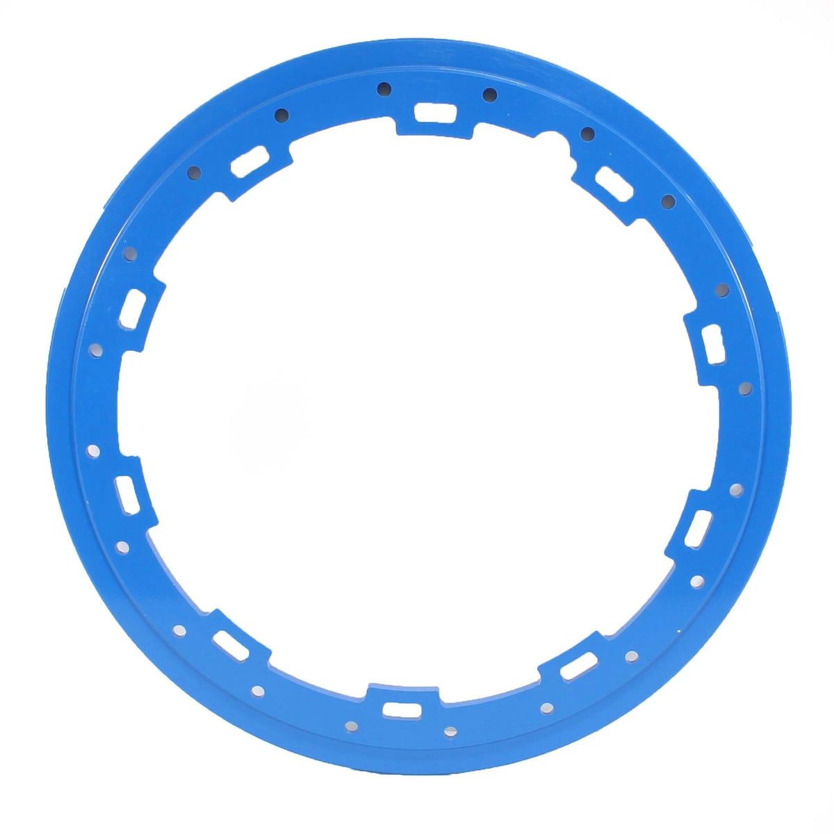 2X Beadlock Rings for Polaris (14", 1522244-619) Voo Doo Blue