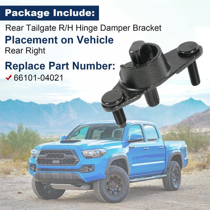 Rear Tailgate Hinge Damper Bracket for Toyota Tacoma (2016–2023) 66101-04021