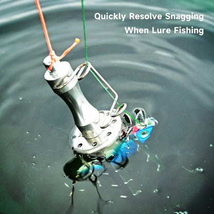 Fishing Lure Snag Recovery Tool Stainless Steel Grabber Hook for Fishing