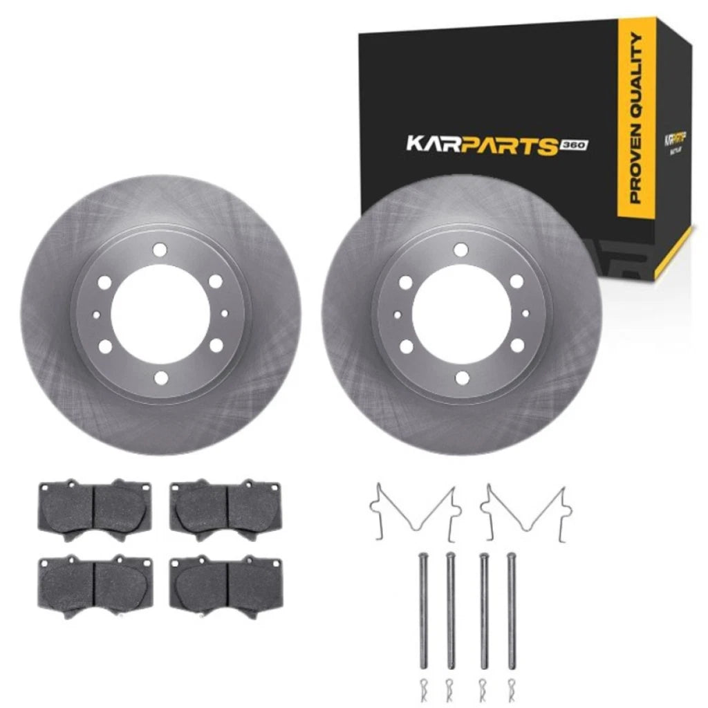 Front Rotors for Toyota Hilux (2009–2012) ALX-PAU-DF-6412-76049-CLA1