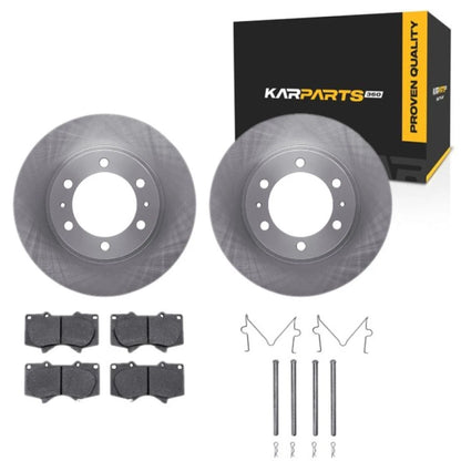 Front Rotors for Toyota Hilux (2009–2012) ALX-PAU-DF-6412-76049-CLA1
