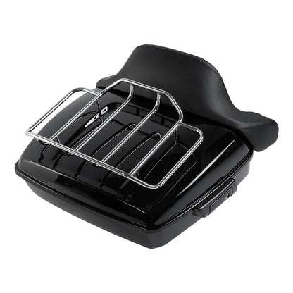 Chopped Trunk Backrest Luggage Rack for Harley Touring Road King (2014–2026)