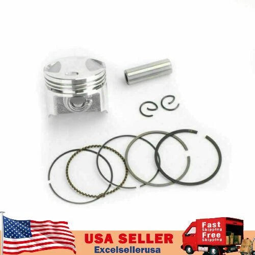 Piston Rings Pin Clips Kit for Honda Metropolitan Ruckus 50 (2002–2009) 13101-GET-670