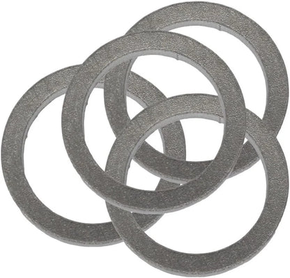 Set of 4 Oil Drain Plug Gaskets for Yamaha (90430-14M09-00, 90430-14228, 18-0755)