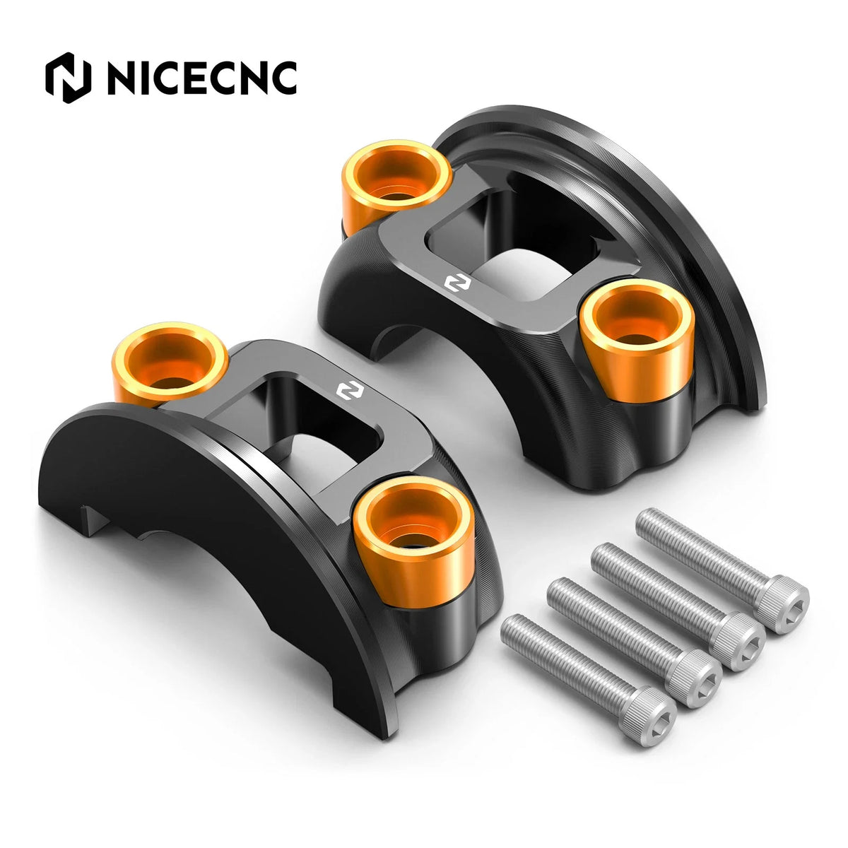 Clutch Brake Perch Clamp Halves for Harley Dyna Low Rider (1984–2006)