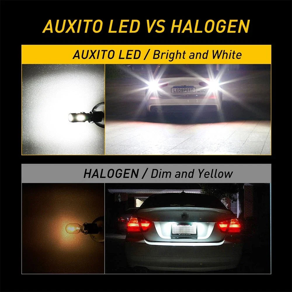 2X LED T15 Reverse Light for Honda Accord Civic (2016–2023) 912 921 6500K