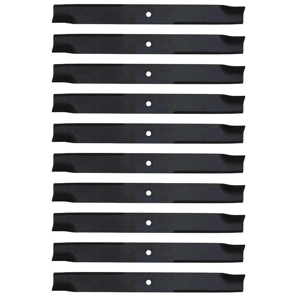 Set of 10 Lawn Mower Blades for Bad Boy (No Part Numbers)