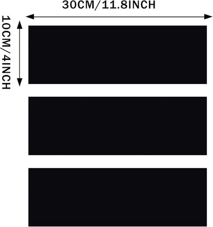 3pcs Vinyl Bowtie Logo Wrap Stickers for Chevy (2011–2023) Glossy Black