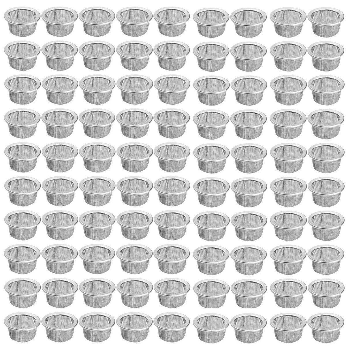 120PC Metal Filter Screen for Tobacco Smoking Pipe