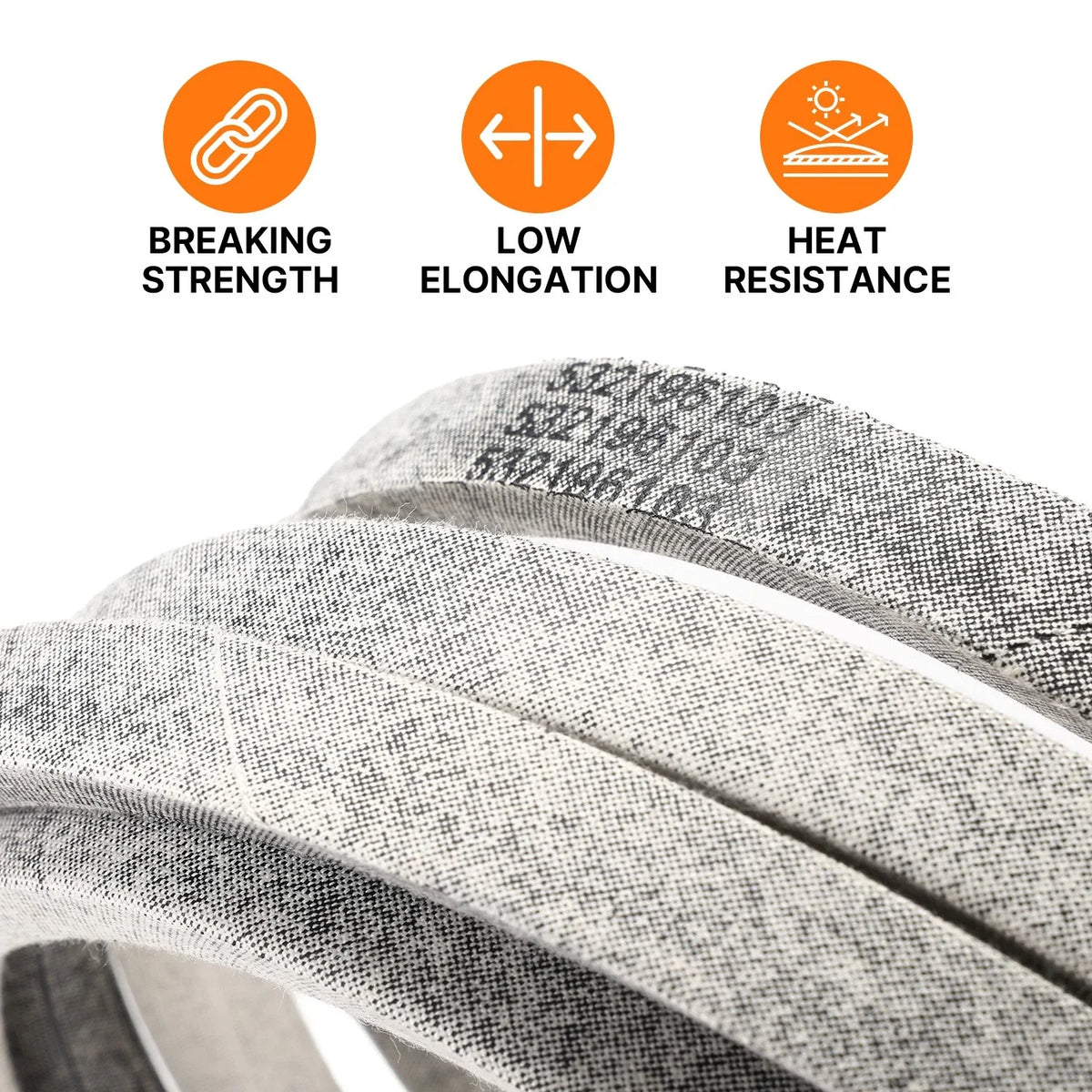 Replacement Deck Belt for Husqvarna LGT2654 (54") (187256, 187254, 196103, 587686701)