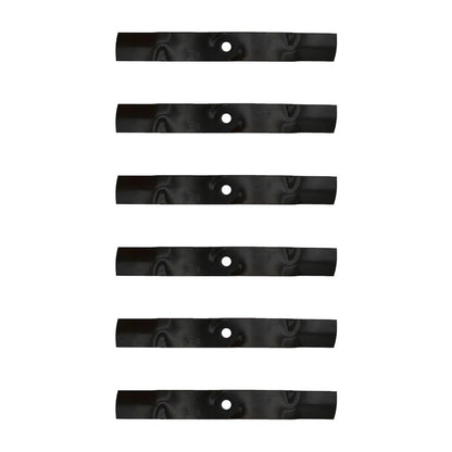6 Mulching Blades for John Deere 54" GS25 GS45 GS75 GT235 LX288