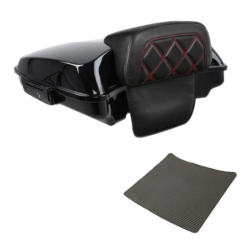 Razor Trunk Backrest Pad for Harley Touring CVO Road Glide (2014–2026) Black