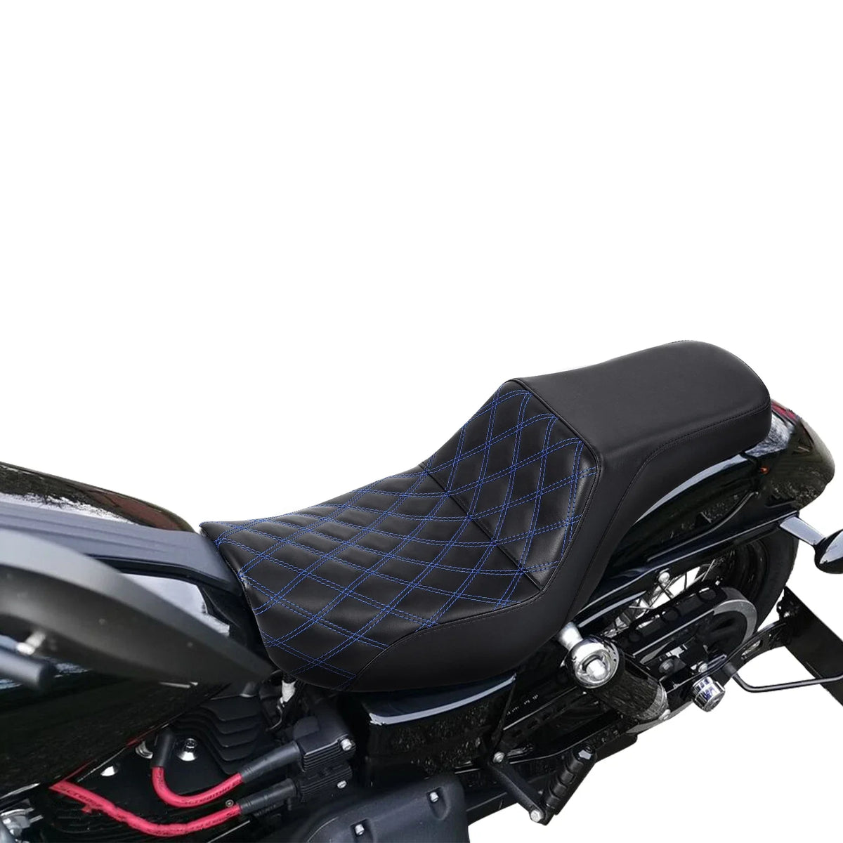Driver Passenger Seat for Harley Dyna Fat Bob Street Bob Switchback (2006–2017)