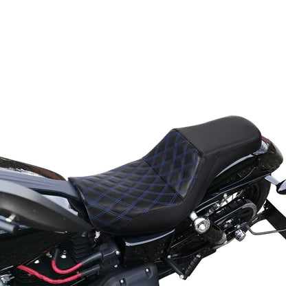 Driver Passenger Seat for Harley Dyna Fat Bob Street Bob Switchback (2006–2017)