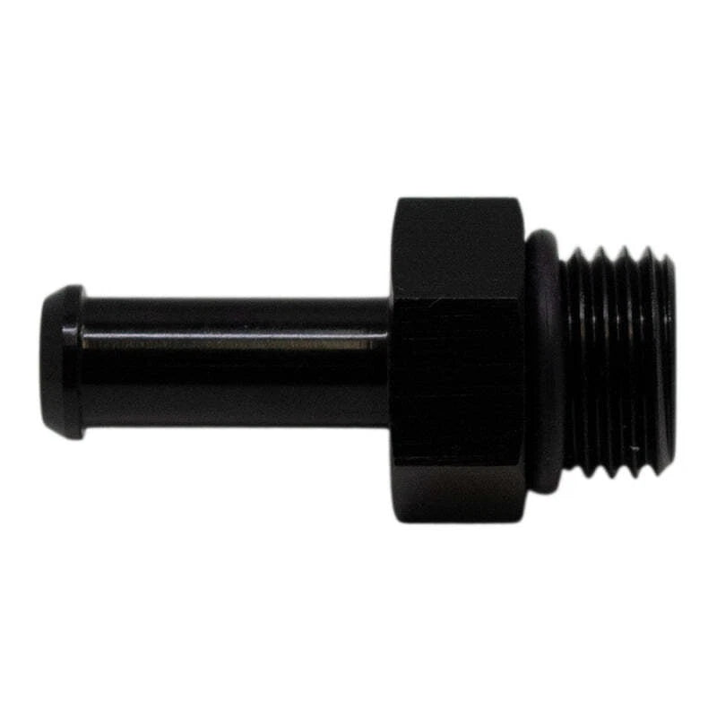 Male Barb Fitting for DeatschWerks (6-02-0505-B) Anodized Matte Black