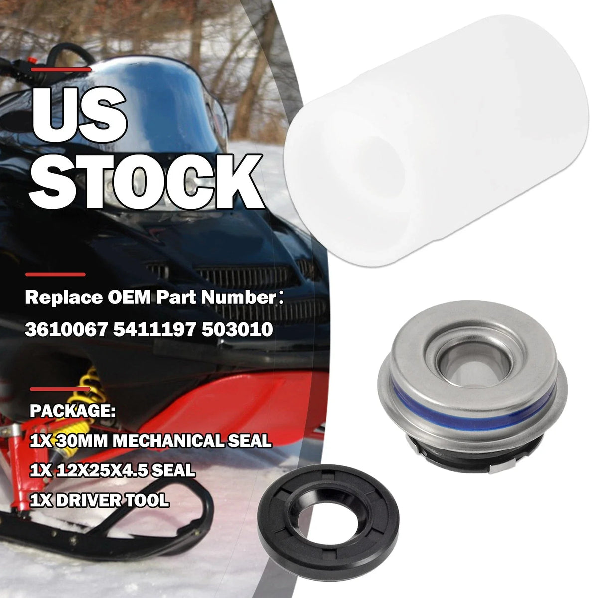 Installer Driver Tool for Polaris Water Pump Seals (1998–2018) 30mm
