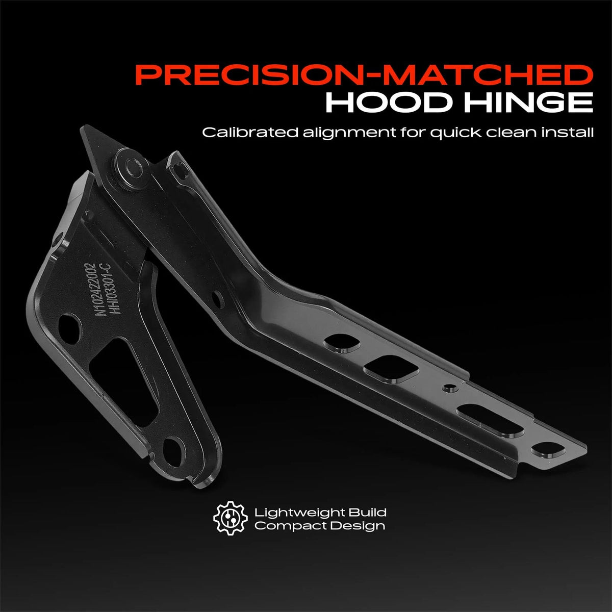 Front Left Driver Side Hood Hinge for Audi Q7 (2007–2015) 4L0823301