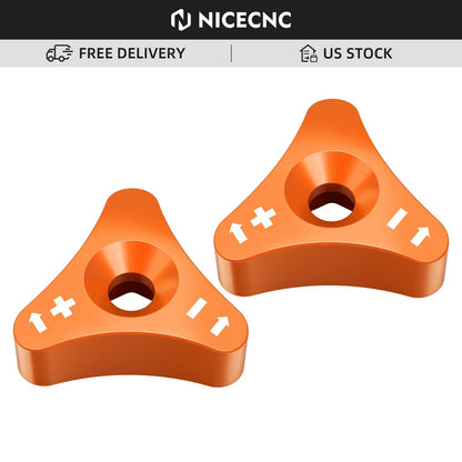 CNC Fork Knob Adjusters Bolt for KTM 125-500 EXC SX SXF XCW 690 (2000–2023)