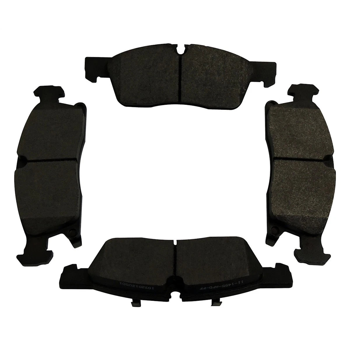 2X Brake Pad Set Front for Jeep Grand Cherokee/Durango (2011–2018) 68052370AA