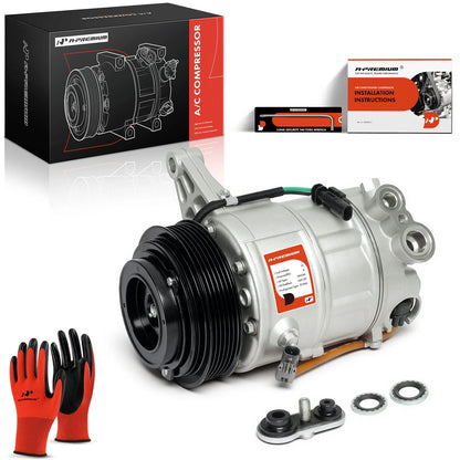 A/C Compressor with Clutch for Buick LaCrosse, Cadillac SRX (2012–2016) 22779351, 22951491, CO22224C
