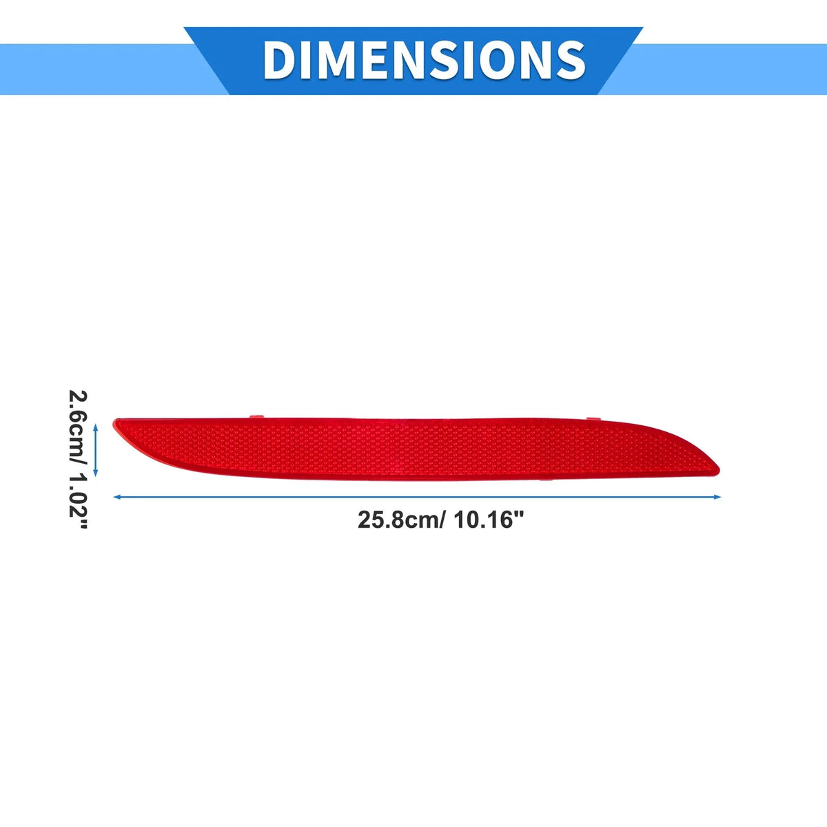 Rear Bumper Reflector No.63147363788 for BMW 1 Series (2015–2016)