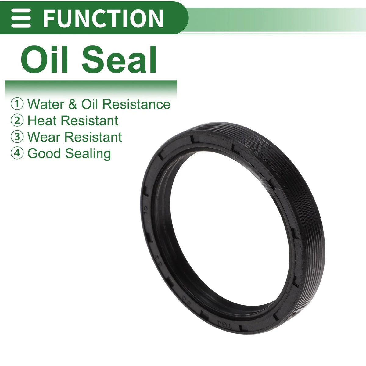 Set of 5 Oil Seals NBR Rubber 50x62x10mm for High Pressure