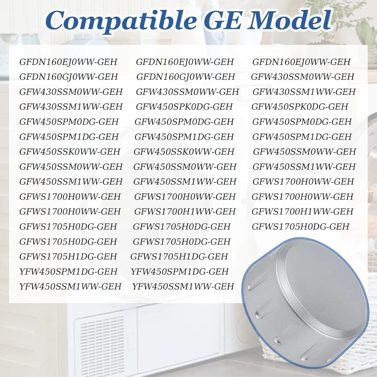1x WE01X23599 Knob for GE Washer (WH11X20875)