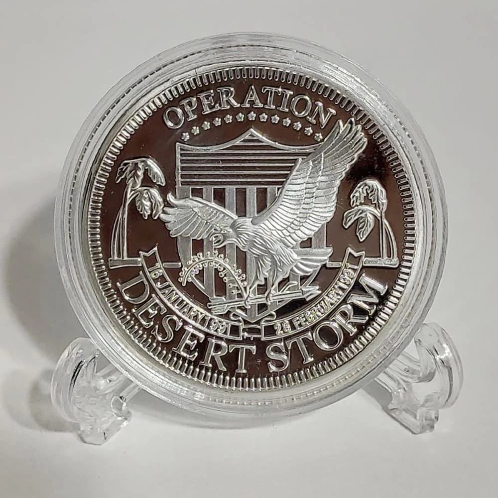 Operation Desert Storm Veteran Commemorative Silver for 1990-1991