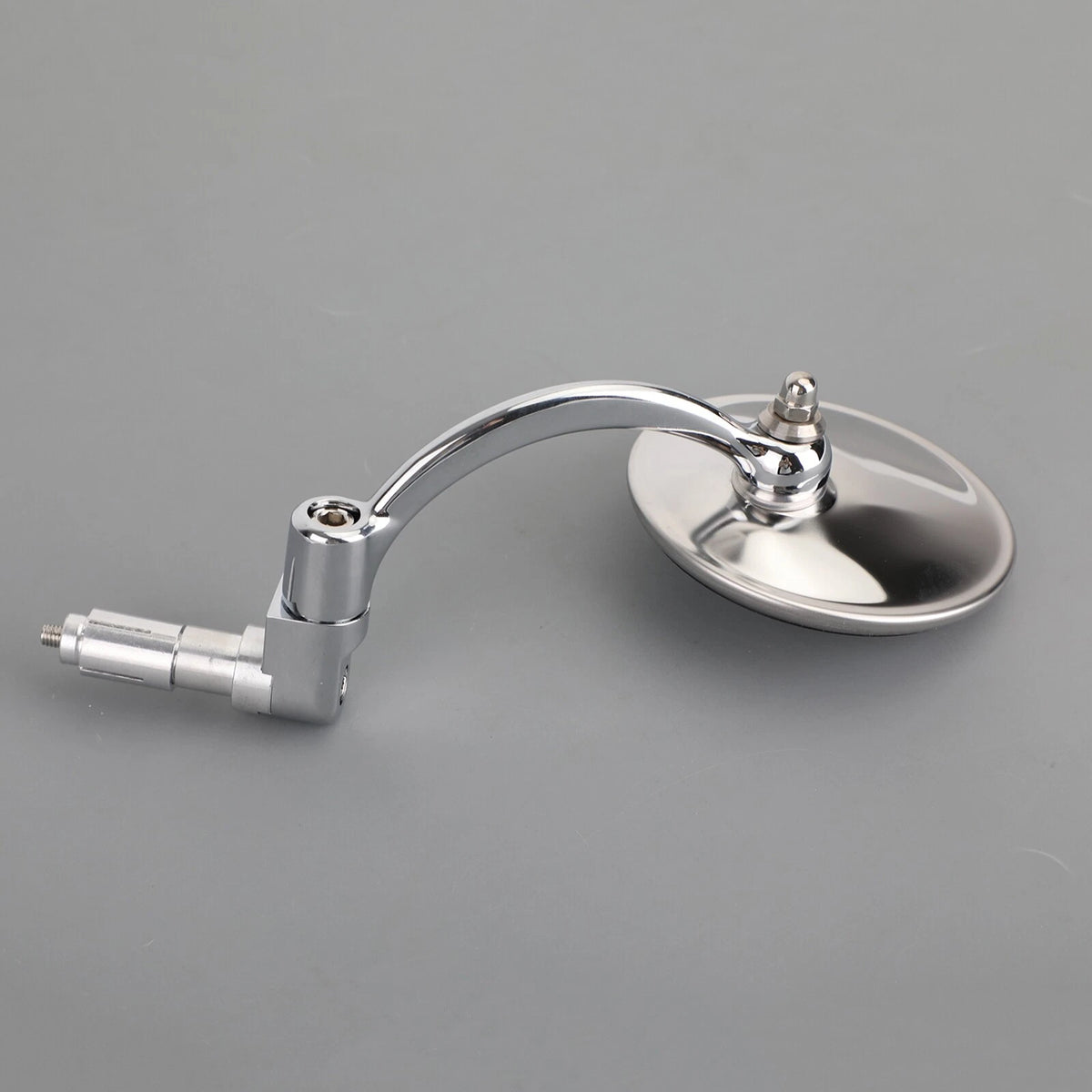 Chrome Handlebar End Mirrors for Motorcycle Cafe Racer (M529-A154-CHR)