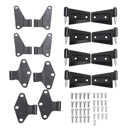 Set of 16 Body Door Hinge Replacements for Jeep Wrangler JK (2007–2018)