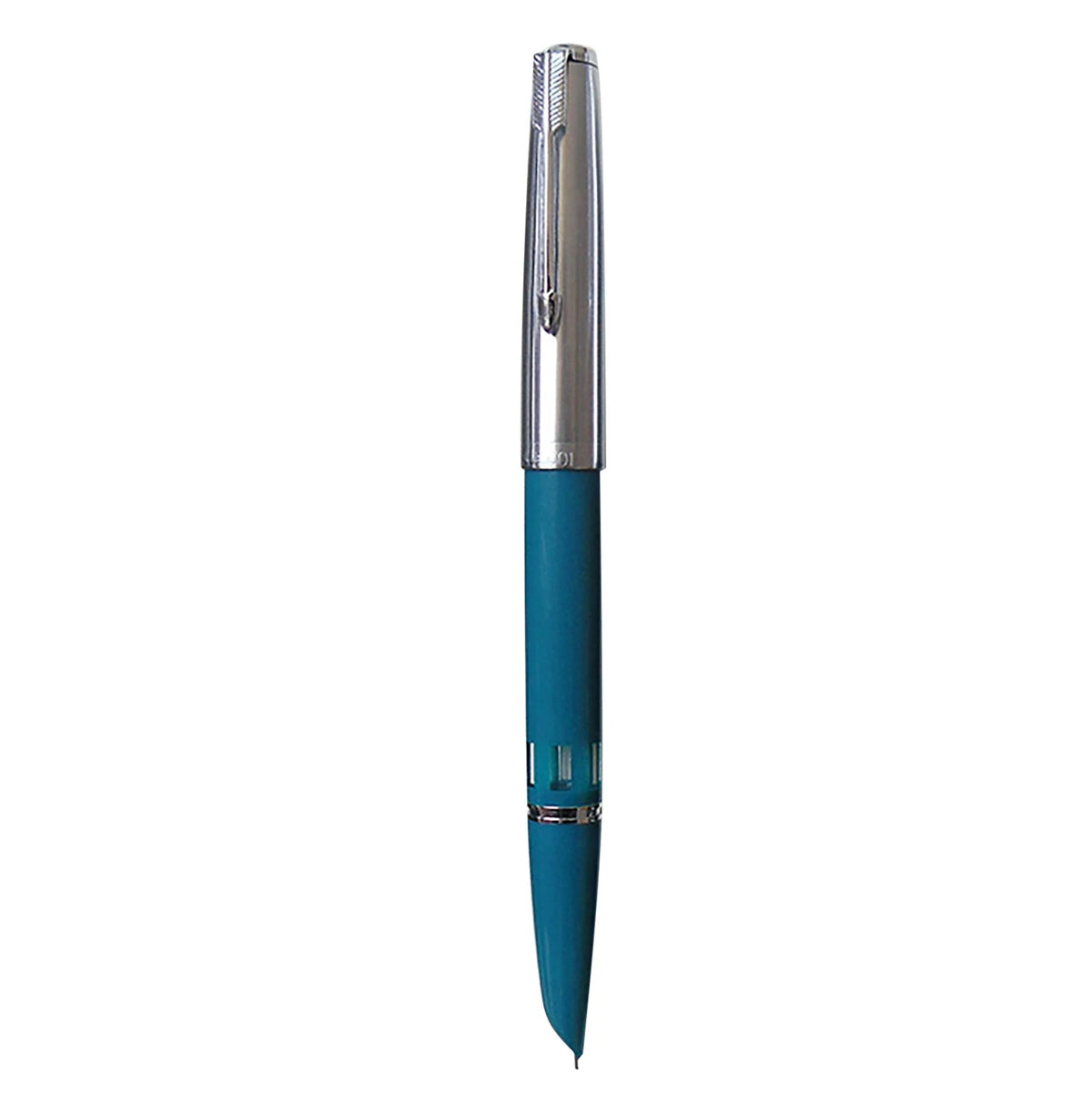 Wing Sung 601 Fountain Pen F Nib 0.5mm Ink Pen for Blue