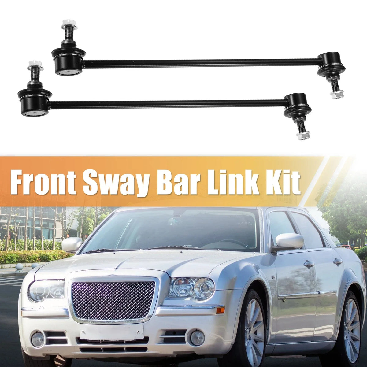 2X Front Rear Sway Bar Links for Honda Civic (2016–2019)