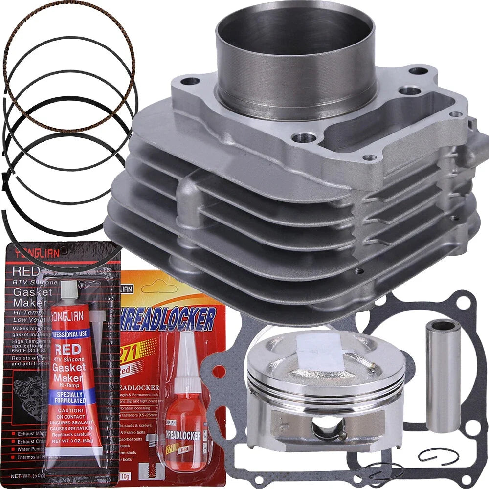 Cylinder Piston Head Gasket Kit for Honda Sportrax 300 TRX300EX TRX300X (2001–2007)